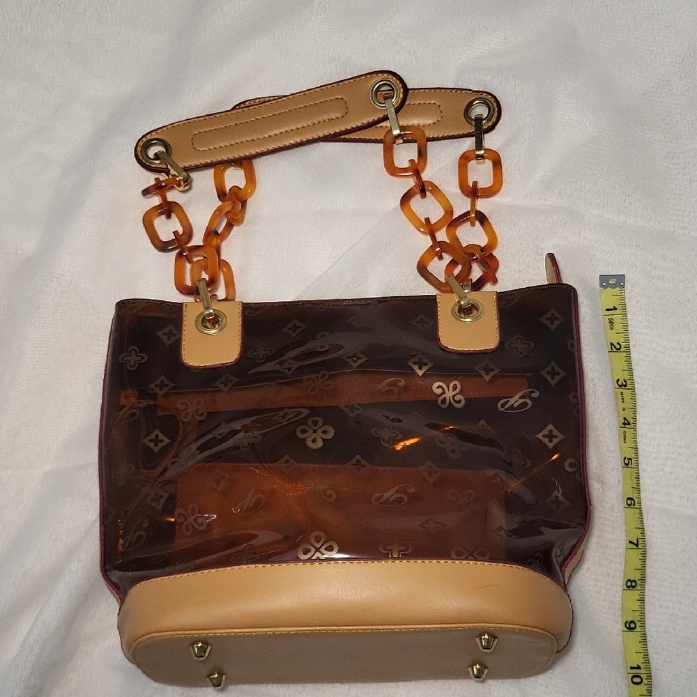 Stylish Brown Designer Tote Bag - Picture 15 of 16